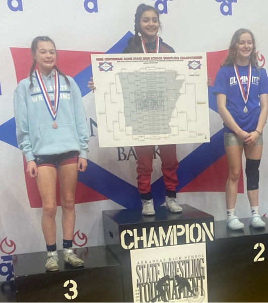 Alena Williams Wins State Wrestling